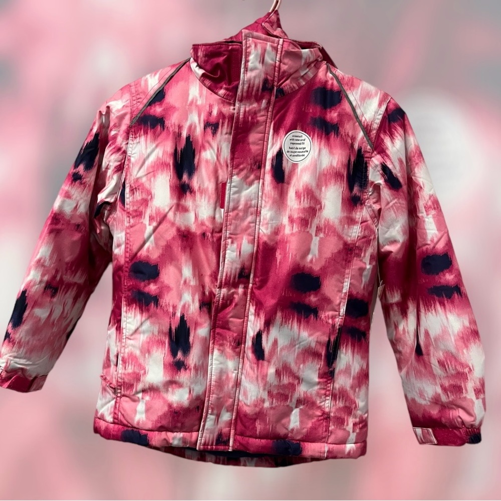 New George Pink girl snow jacket coat